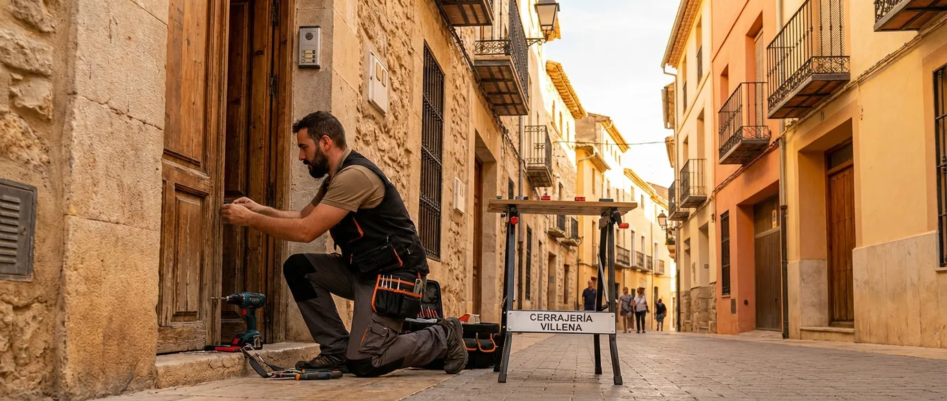 Cerrajeros en Villena 24 Horas